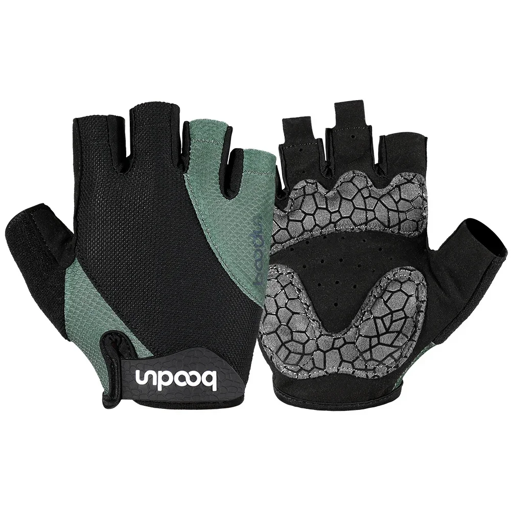 Summer Tactical Half Finger Gloves Anti-slip Damping Sport Cycling Workout Gym Glove Men Racing Road Riding MTB Bicycle Mittens