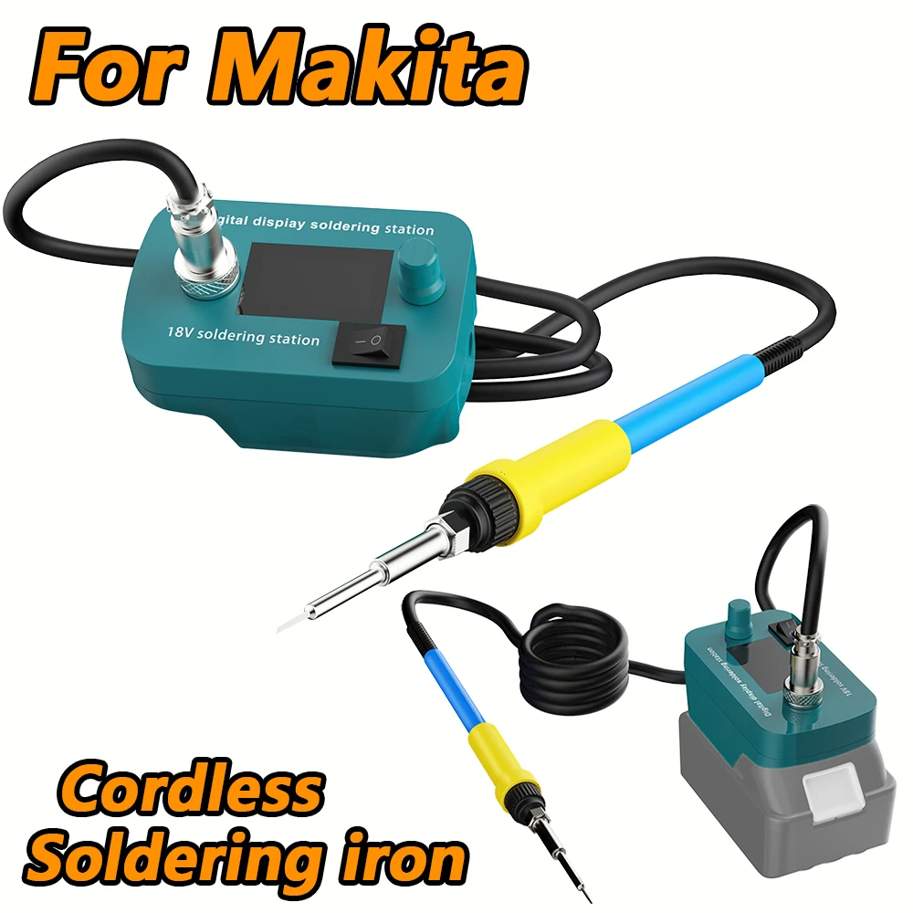 Bezprzewodowa lutownica Bonacell do akumulatorów Makita BL1830 18V BL1840 BL1850 BL1860 Akumulator 60W Narzędzie do lutowania PCB