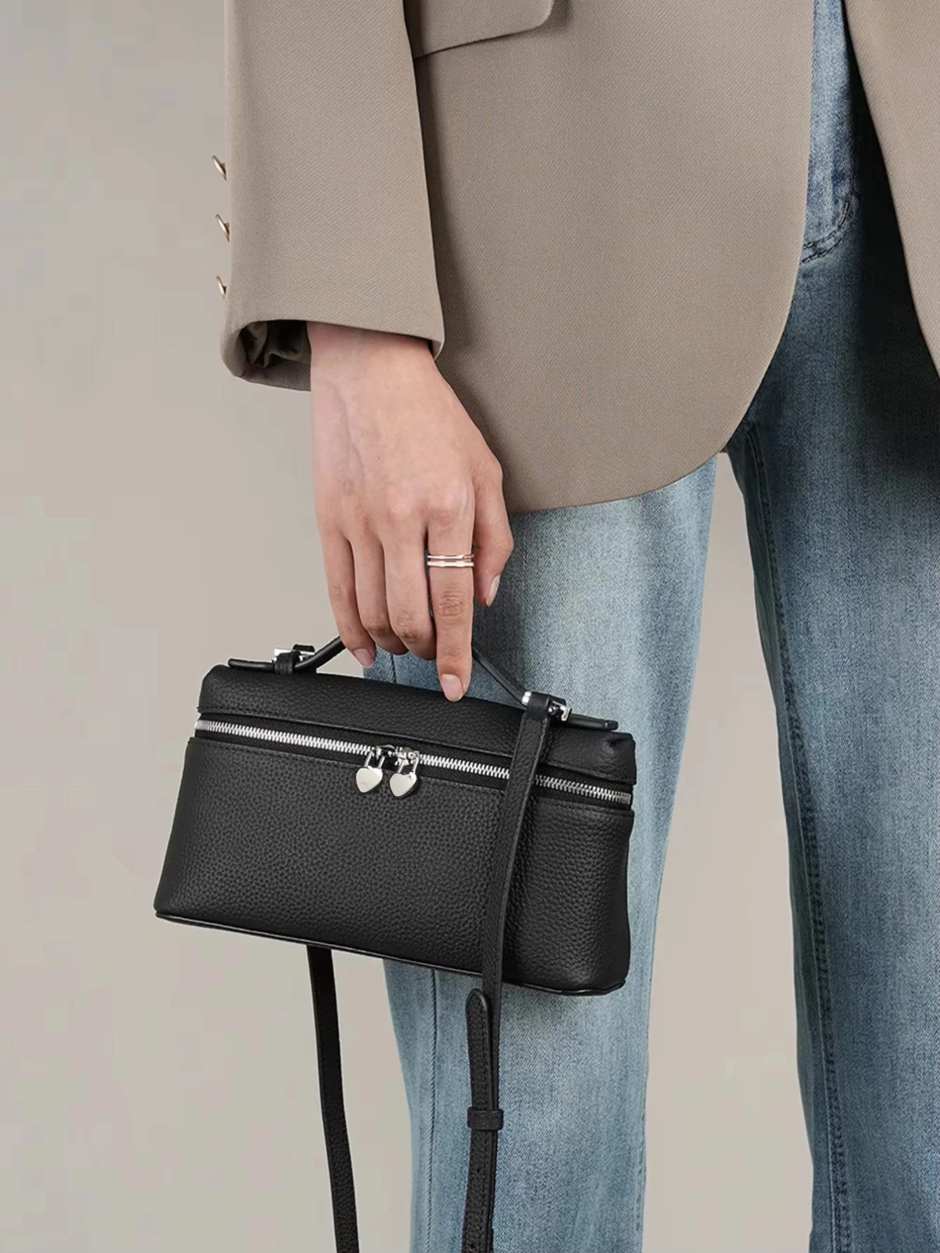 

Fashion Large Capacity Women's Handbags Hard PU Leather Crossbody Shoulder Bags Messenger Style for Ladies
