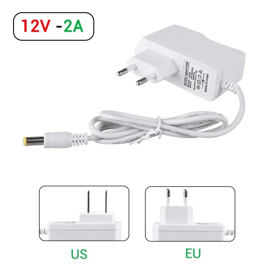 LED Driver AC 100V-240V to DC 12V 1A 2A 3A Lighting Transformers Switching Power Supply Adapter Converter Charger For LED Strip