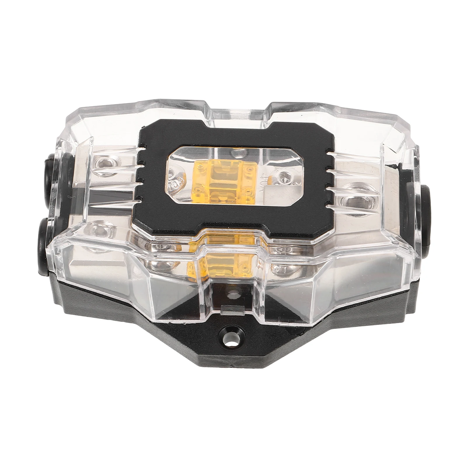 

80A Solid Holder for Car Audio Amplifier Transparent Cover Protection Easy Installation Speaker