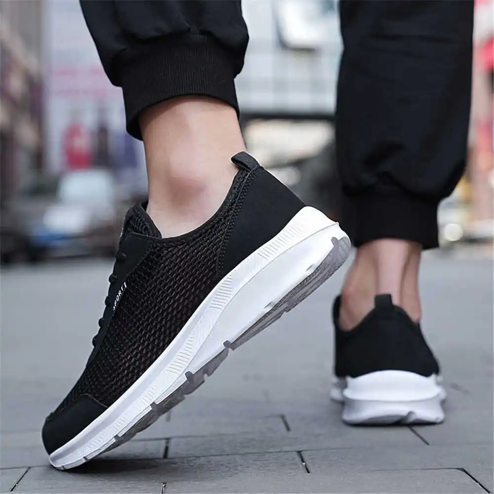 Due toni senza tacco Basket in pizzo intrecciato Sneakers originali Scarpe di lusso da uomo Sneakers Sport Flatas Sport-tempo libero