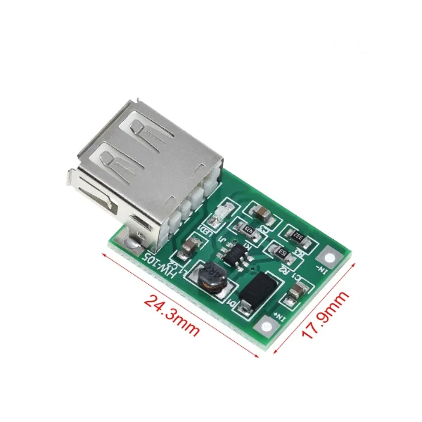 New Hont DC-DC Boost Module 0.9V-5V to 5V 600MA USB Boost Circuit Board Mobile Power Boost Board