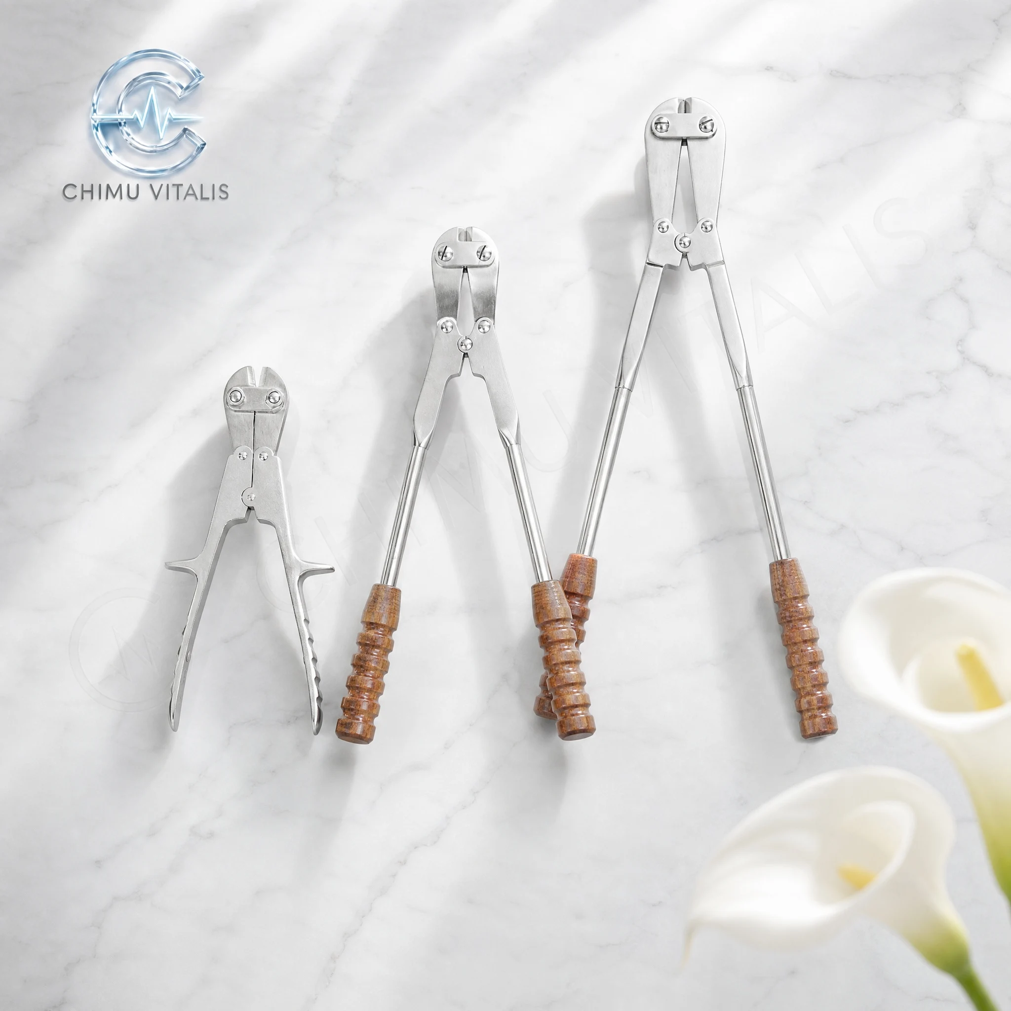 【CHIMU VITALIS】Veterinary Wire Pin Cutter Kirschner K-Wire Cerclage Cable Cutting Plier Forceps Clinic Hand Instruments