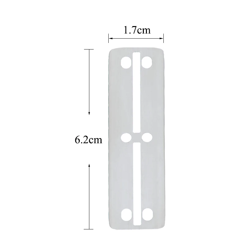 Wolke 100 stücke Japan 6CR13 Edelstahl Double Edge Klinge Sicherheit Rasierklinge Einfach zu Bedienen für Persönliche Rasieren Klingen c0014A