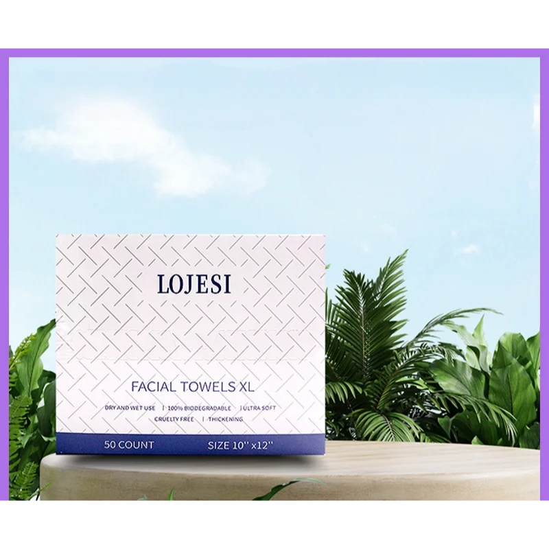 Boxed Face Towels, 50 Sheets/box, Disposable Face Towels, Cleaning Cotton Soft Wipes, Thickened Soft Towels, Face Wipes