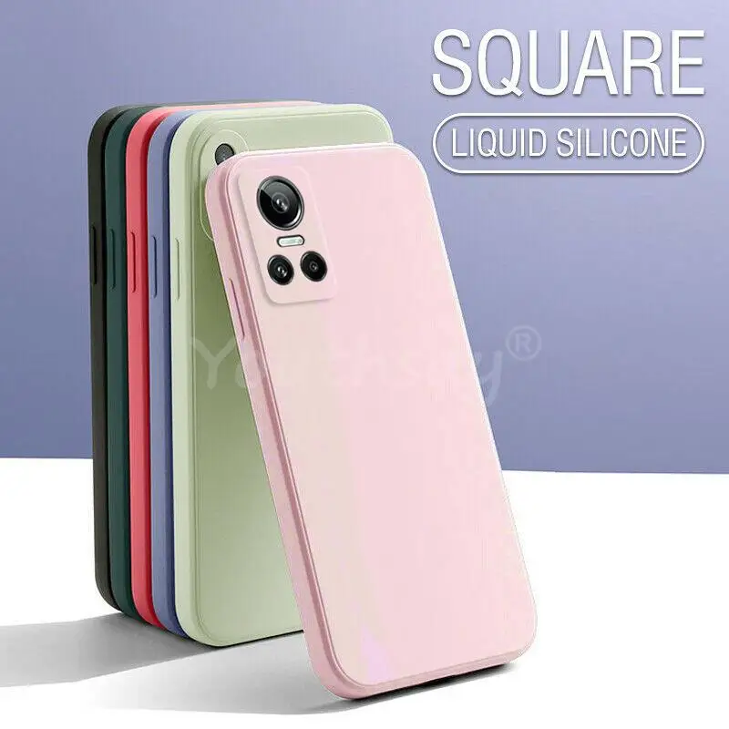 For Realme GT Neo 3 Case For Realme GT Neo 3T Case Silicone TPU Protector Rubber Bumper Capa Fundas Cover Realme GT Neo3 Cover
