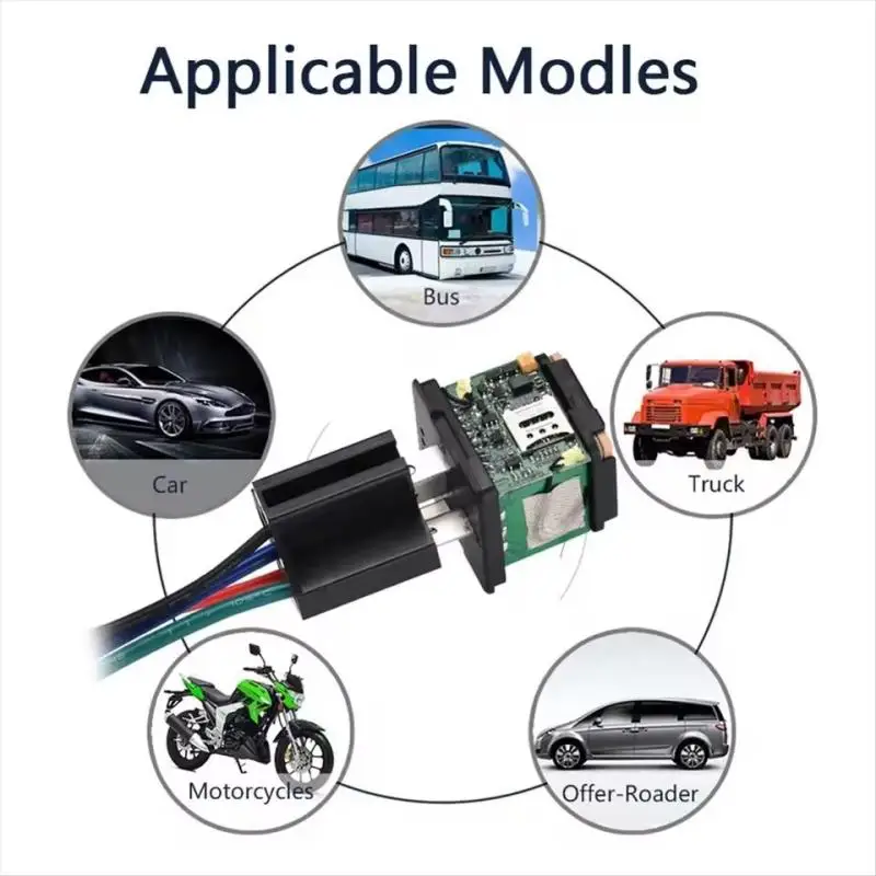 

4G Car GPS Tracker ST-907 Tracking Relay Device GSM Locator Remote Control Anti-theft Monitoring Cut Off Oil System W Free APP