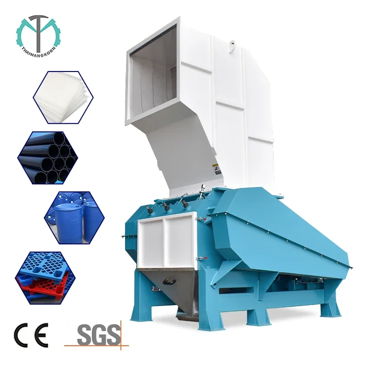 Pe Pp Pvc Pet Waste Plastic Crusher Machine Prices Plastic Shredder Industrial Plastic Crushing Machine