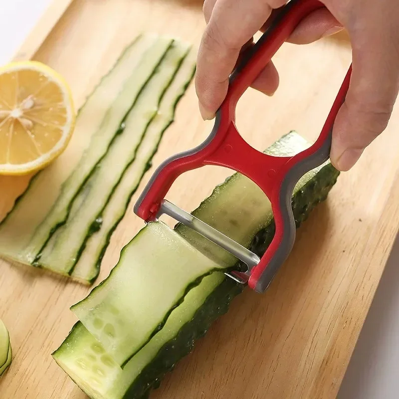 

3pcs/set Peeler Stainless Steel Food Slicer Non-Slip Handle Manual Kitchen Peeling Tools Grater Kitchen Accessories