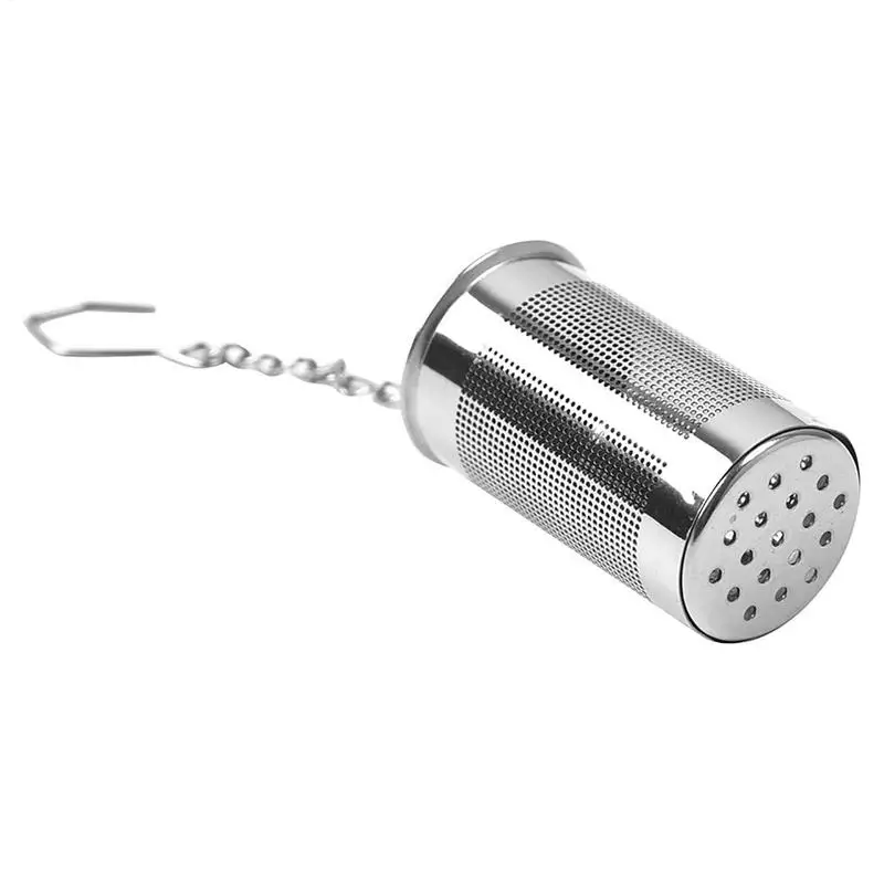 Stainless Steel Tea Strainers Fine Mesh Tea Infuser for Loose Leaf Tea Reusable Tea Leaf Steeper with Chain Hook for Teapots