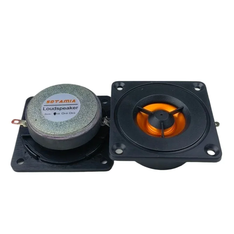 SOTAMIA 2Pcs 52MM 트위터 스피커 2 인치 4 옴 15W HIFI 고음 블루투스 스피커 사운드 스피커 오디오 수정 된 서브 우퍼