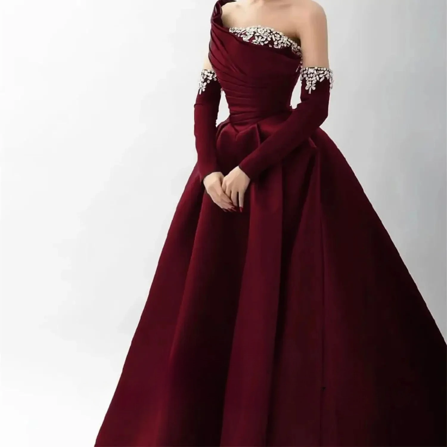 

Высокое качество индивидуальное каменное праздничное платье женские элегантные вечерние платья бальные платья Robe De Soiree Femmes вечернее женское длинное платье для выпускного вечера