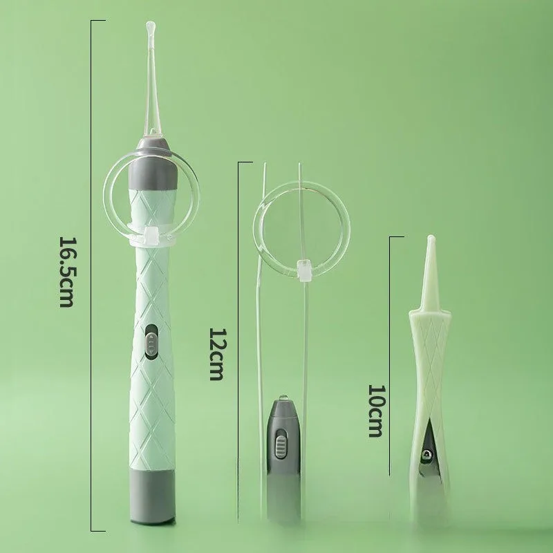 New Arrival In-Stock Illuminated Ear Spoon Set - Kids' Ear Cleaning Tools, Visual Rechargeable Ear Pick Illuminated Booger Clip