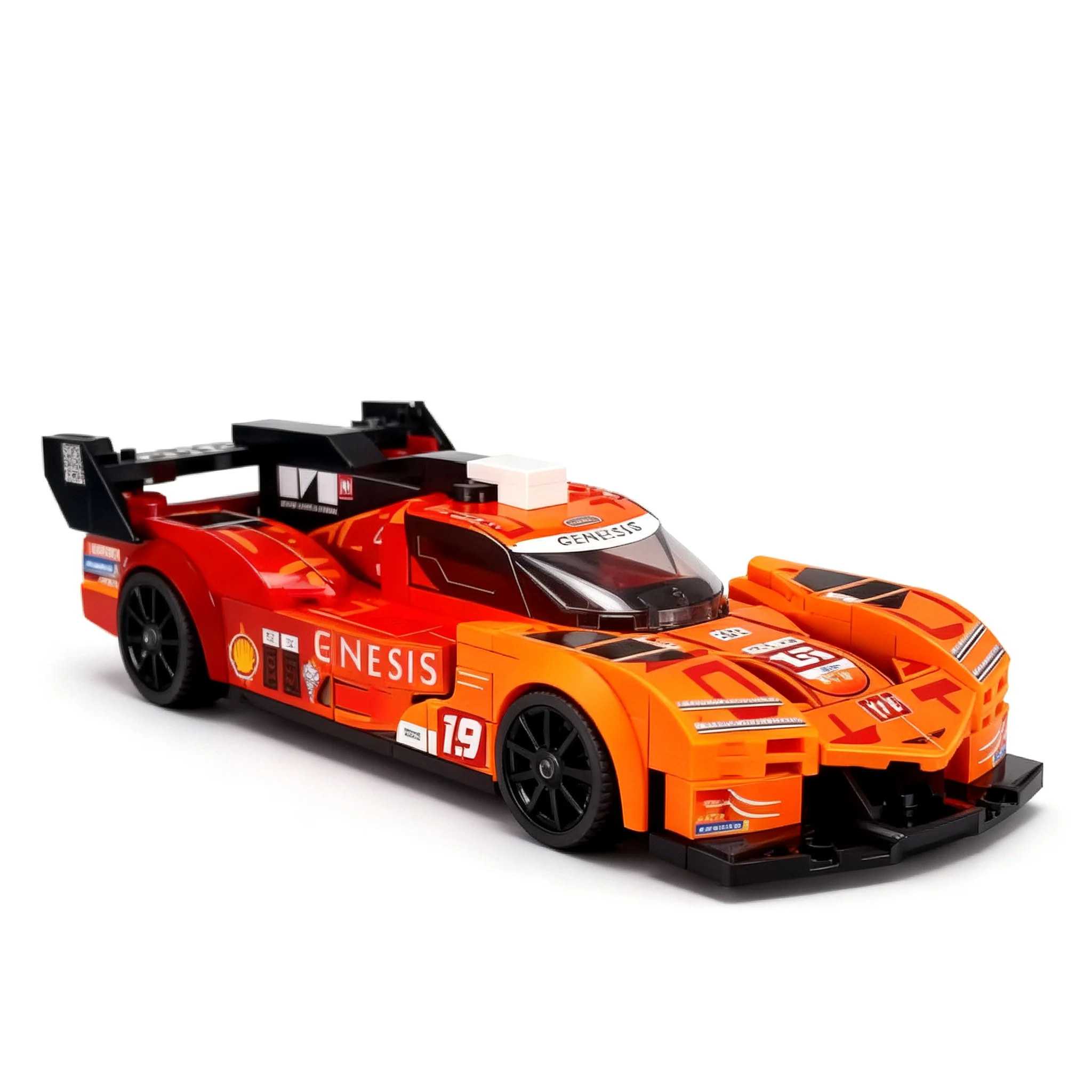 Lego Set City - 303 pièces, modèle MOC Genesis GMR-001,
