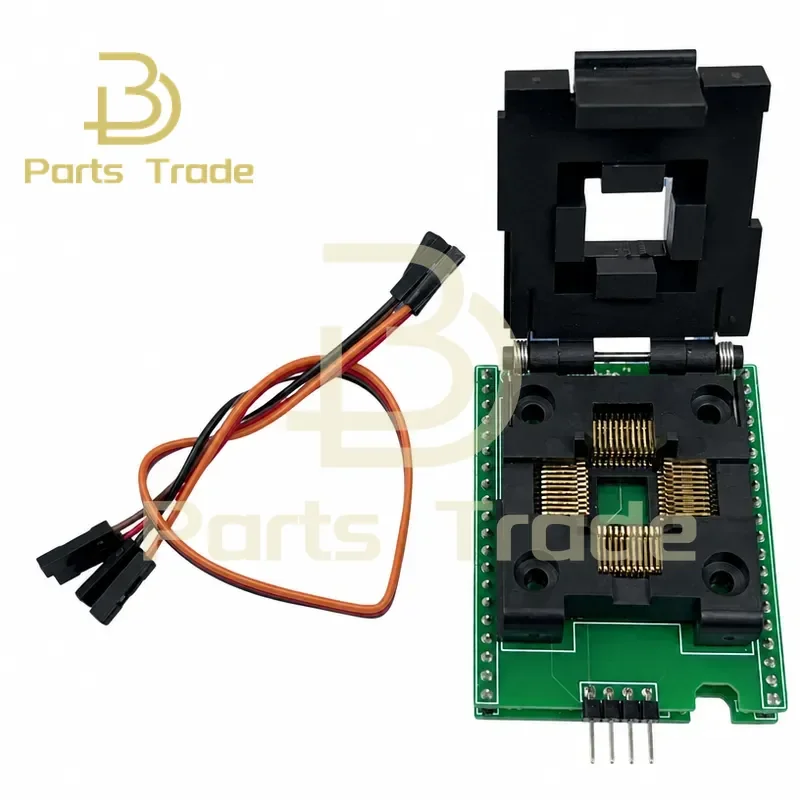 QFP44 EX1 QFP44 to DIP40 C51 AVR PIC 3 in 1 IC Test Socket Programming Adapter Converter for T48 Programmer
