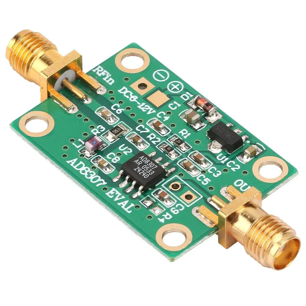 AD8307 RF Log Detector 0.1-600MHz Power Meter Module -75 to +15dBM High Sensitivity DC Measurement