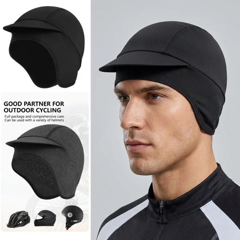 

Cycling Under Helmet Liner Moisture Wicking Ice Silk Hat Summer Breathable Quick Dry Beanie Cap Sports Running Hiking Sunhat