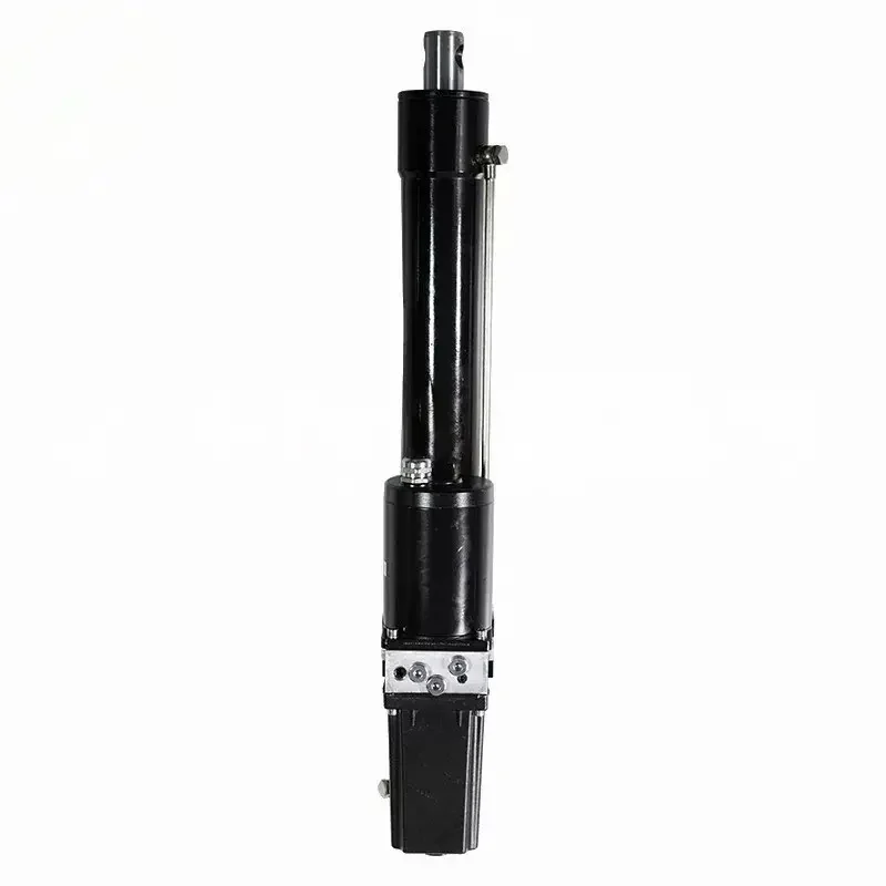 Electric Hydraulic Cylinder Assembly, Heavy Duty Hydraulic Ram with Hydraulic Lock for Lifting