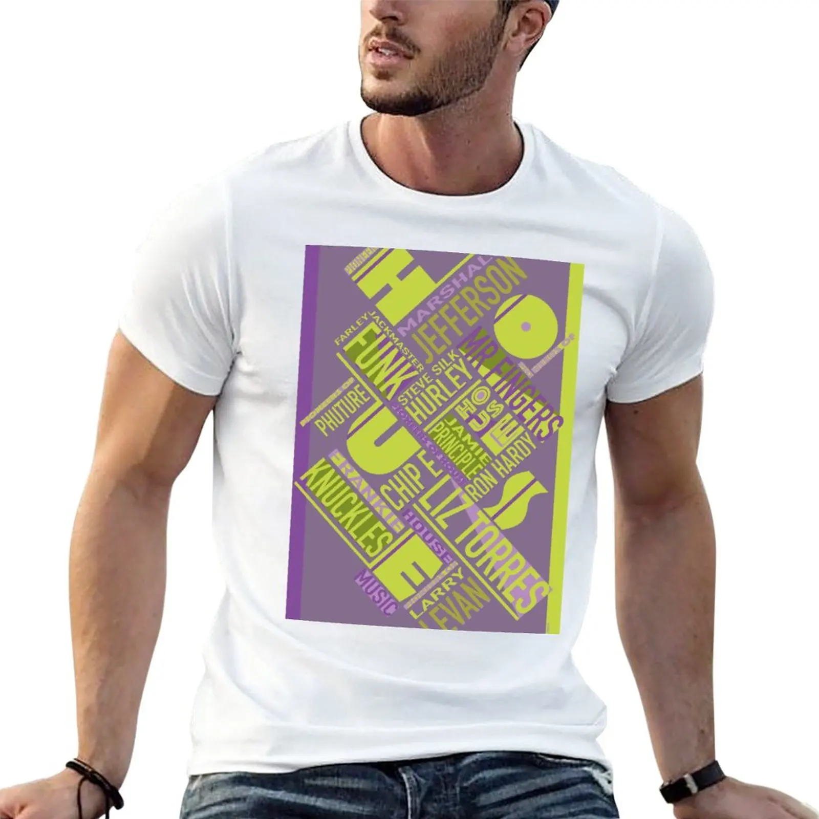 New House Music Pioneers T-Shirt funny t shirt Oversized t-shirt fruit of the loom mens t shirts