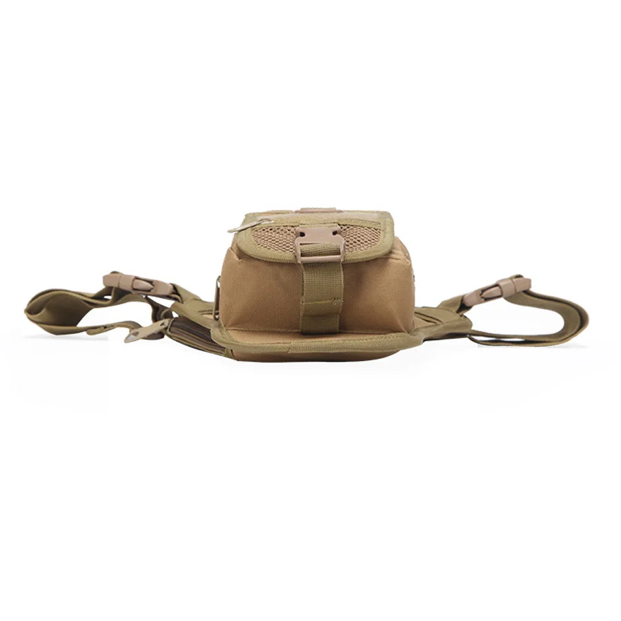 Camouflage outdoor sports waist bag training leg bag large capacity waterproof mountaineering waterproof multifunctional bag