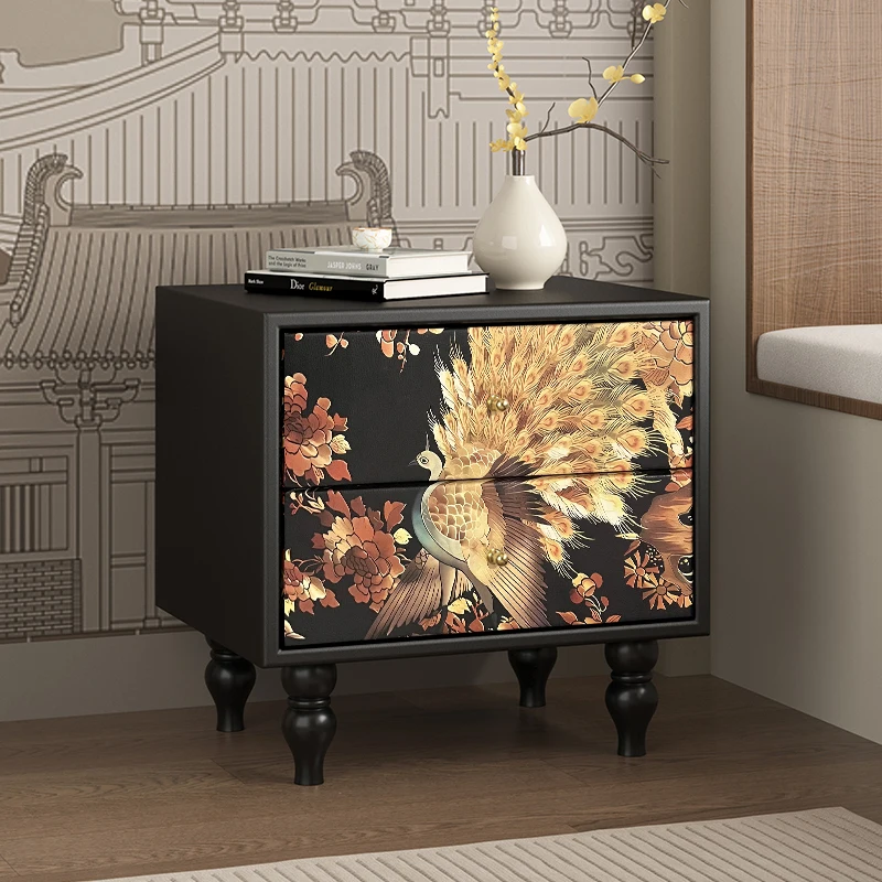 Cina Classificatori Comodino Organizzatore Camera da letto Comodino mobile Soggiorno Lusso Mesitas De Noche Mobili alla moda