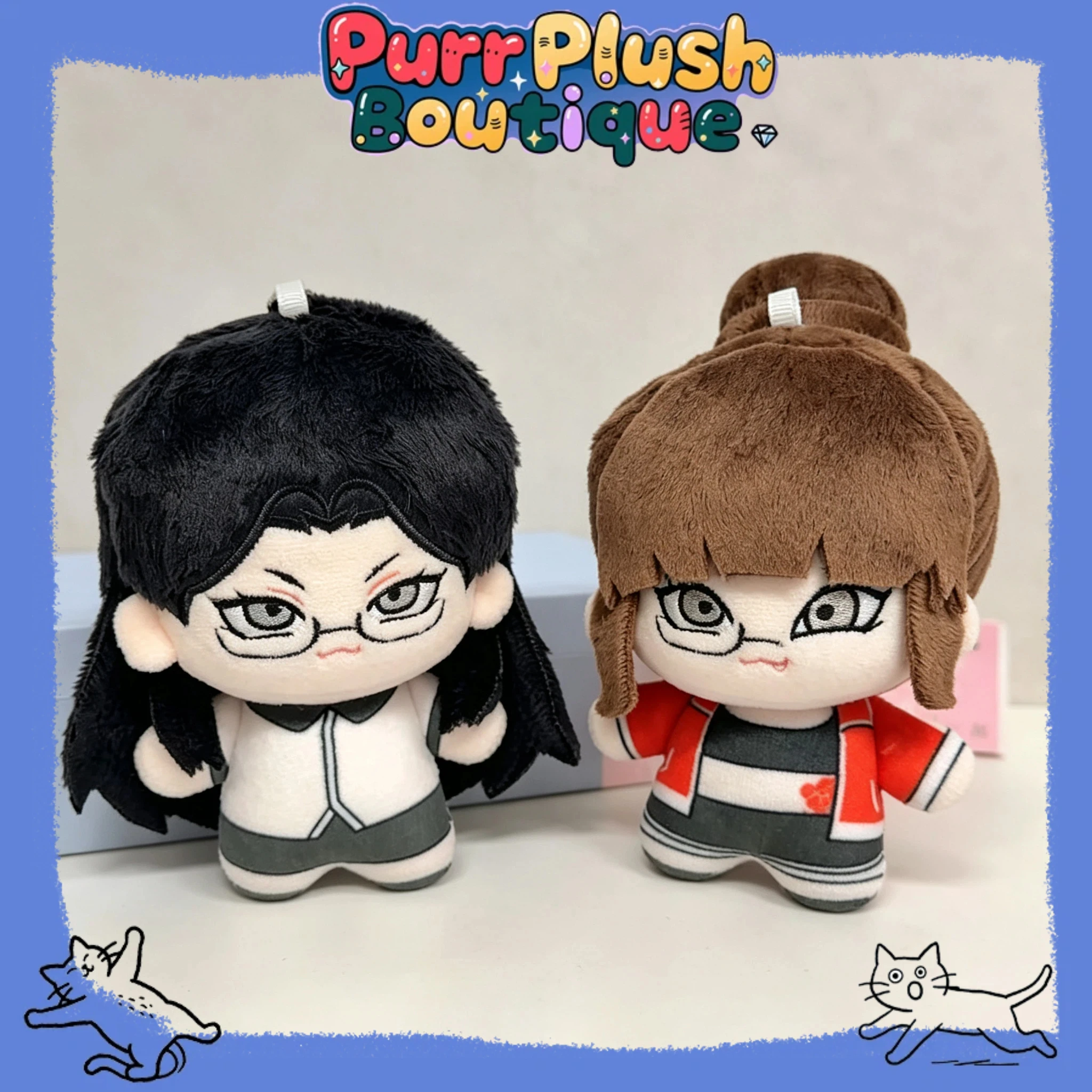 

10cm New Norigae Manhwa Yoon Garam Plush Keychain Anime Plush ToysCharacter Stuffed Doll Cute Mini Plushie Pendant for Fans Gift