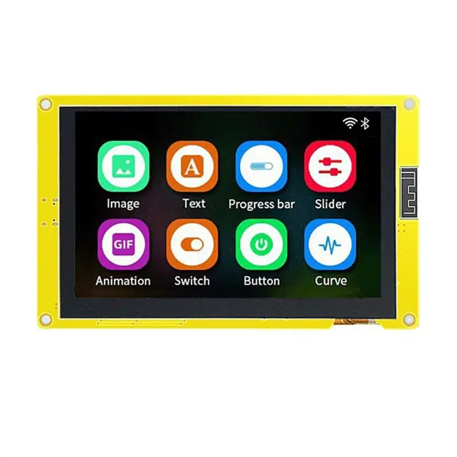 

ESP32-S3 Development Board 5" 7" LCD Display Capacitive Screen Support Wifi bluetooth-compatible Touch Screen MCU LVGL Graphics