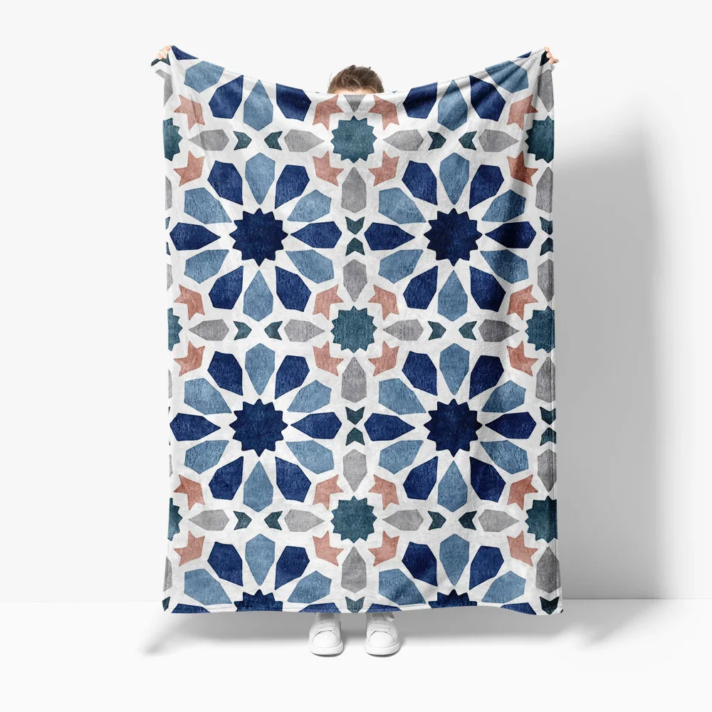 

Одеяло с акварельным цветочным узором, мягкое уютное одеяло, декоративное одеяло для кровати, чехол для дивана, подарок