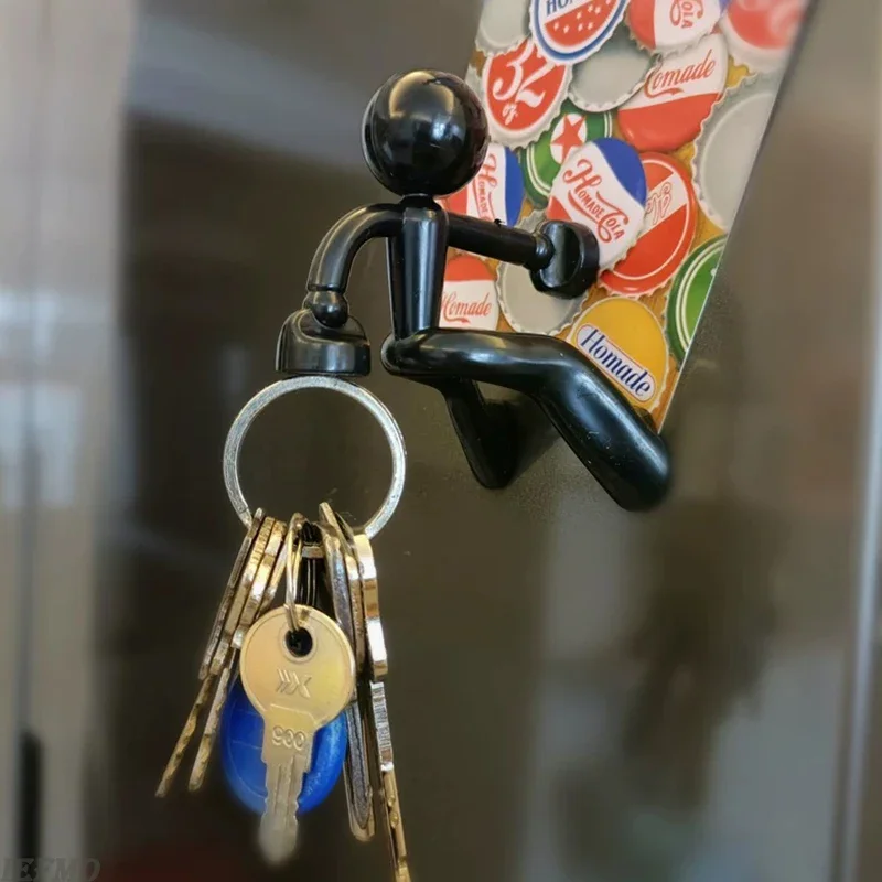 Fridge Magnet Hook Strong Magnet Hook Kitchen Storage Hook, Load-bearing Non-slip Hook Home Essential Wall Hooks Key Hanger