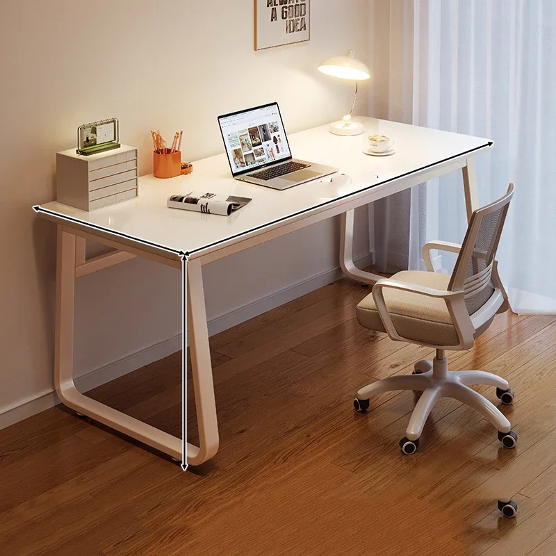 Standing Monitor Office Desk Bedroom Storage Supplies Writing Computer Desks Student Conference Mesa De Escritorio Furniture