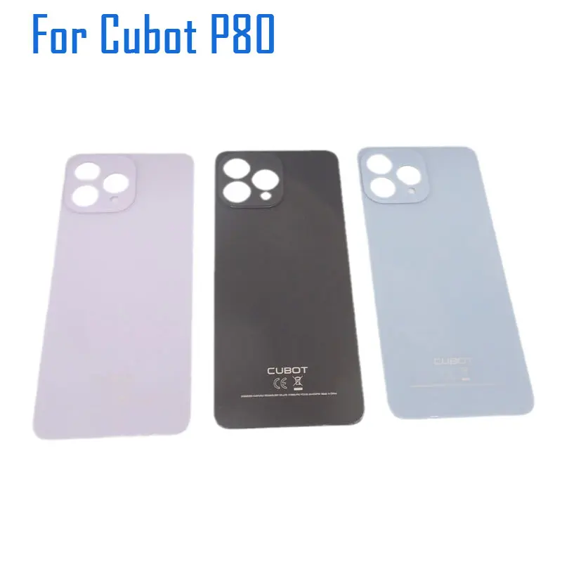 Cubot-funda trasera para batería P80, carcasa de cristal Original, accesorios de repuesto para teléfono inteligente Cubot P80