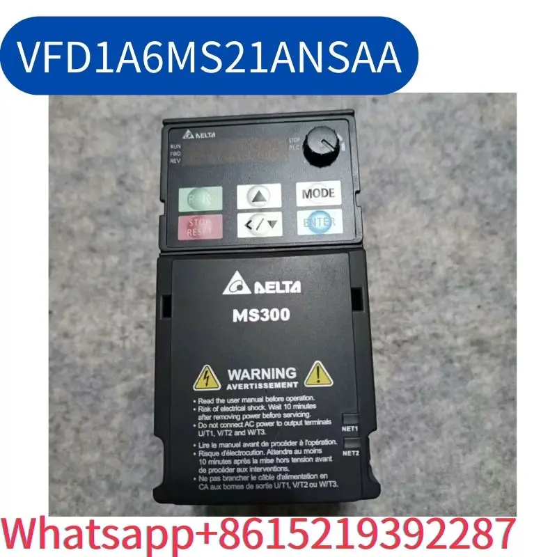 

Б/у VFD1A6MS21ANSAA инвертор 220 кВт в протестирован