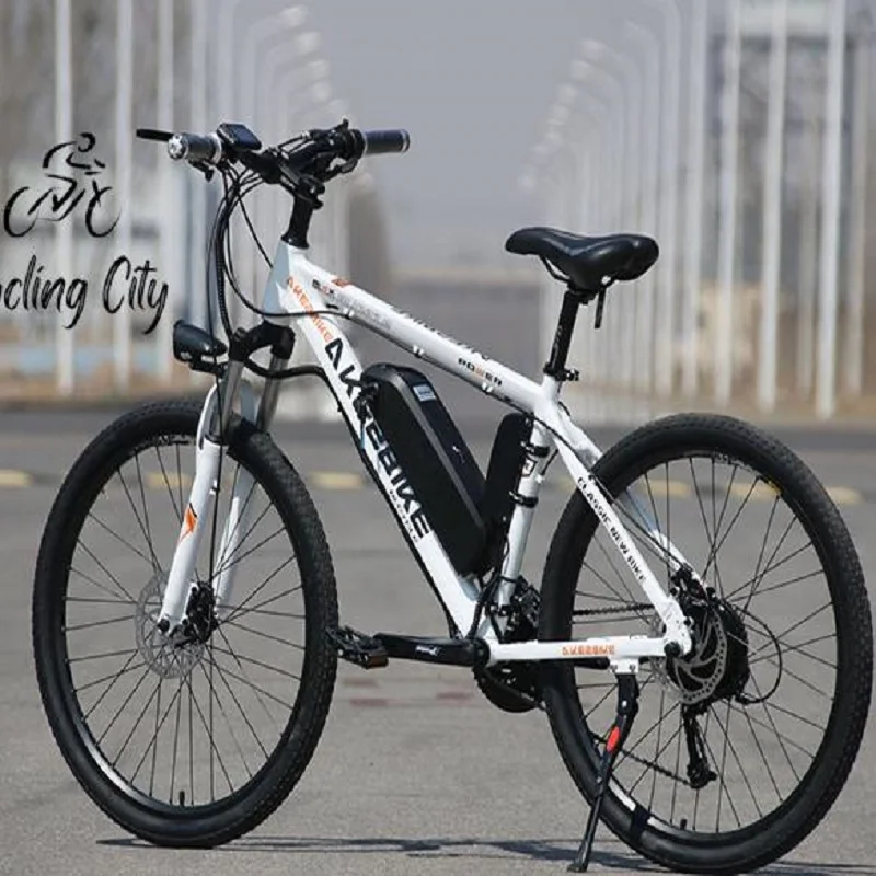 Aluminum Alloy Electric Bicycle Cycling City 27 Speed Lithium Battery Double Disc Brake Shock Absorption 36V350W DropShipping