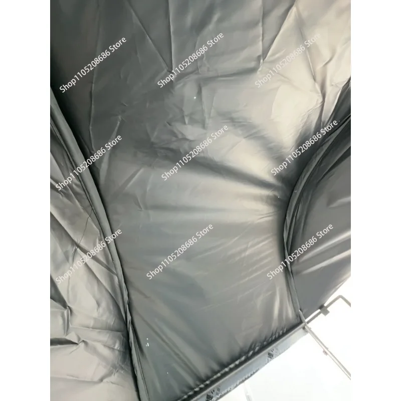 مظلة السيارة الكهربائية ظلة من الفينيل واقية من الشمس مظلة سكوتر غطاء المطر #2