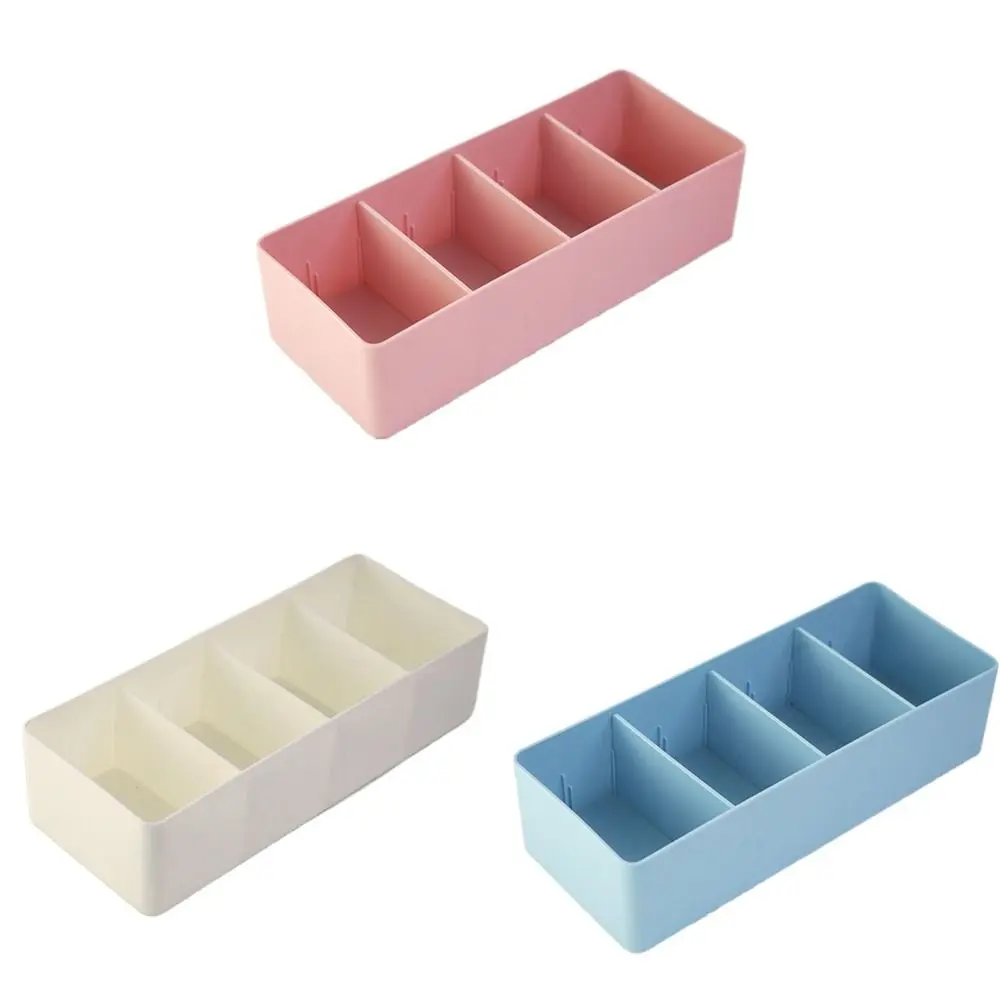 Desktop Storage Box Detachable Partition Remote Control Divided Drawer Storage Box Cosmetic Miscellaneous Items Storage Basket