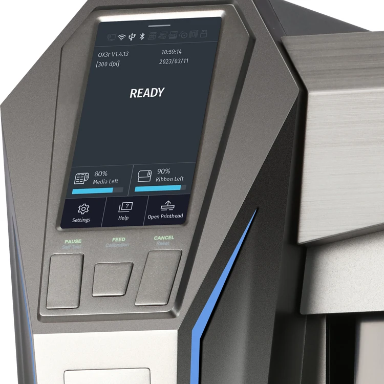 Postek 2023 Label Printing Machine 110mm 300dpi Thermal Transfer Printer