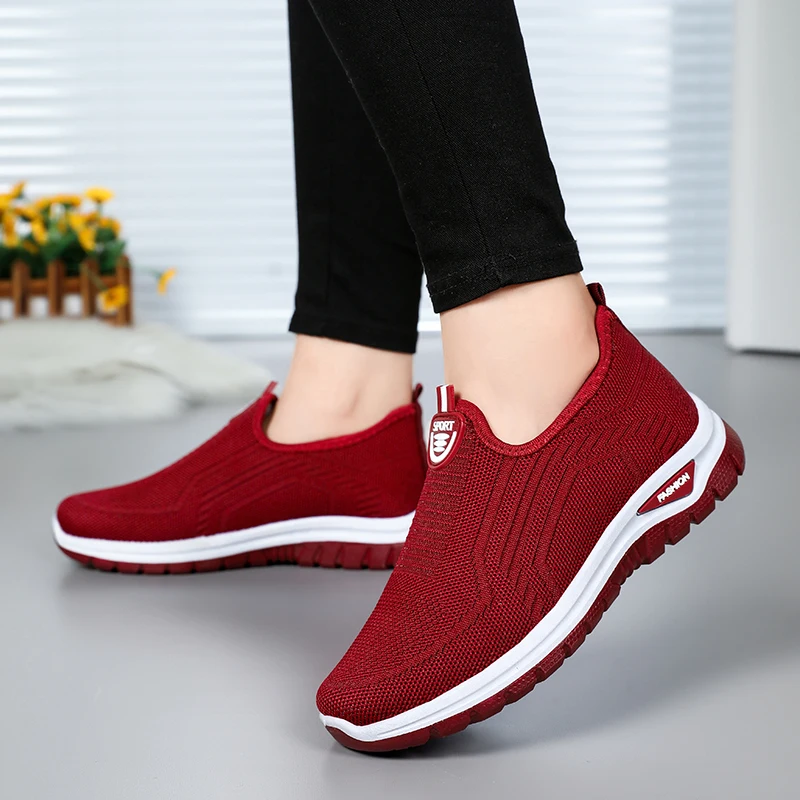 Buty zimowe 2025, duże rozmiary, siateczkowa powierzchnia, bawełniane, buty dla mam, buty dla seniorów zapewniające stabilny ruch, śniegowce, buty ocieplane bawełną.