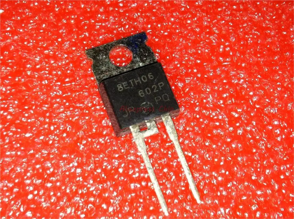 Chipset 5pcs/lot 8ETH06 TO220-2 fast recovery tube 600V 8A new original