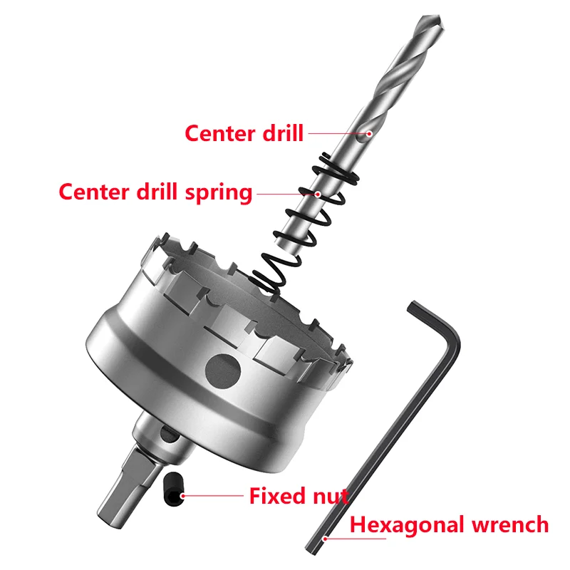 Imagem -04 - Carbide Hole Saw Bit Kit Ferramentas de Perfuração Ferramentas Manuais para Vidro Mármore Granito Pedra Azulejo Cerâmica M35 12100 mm