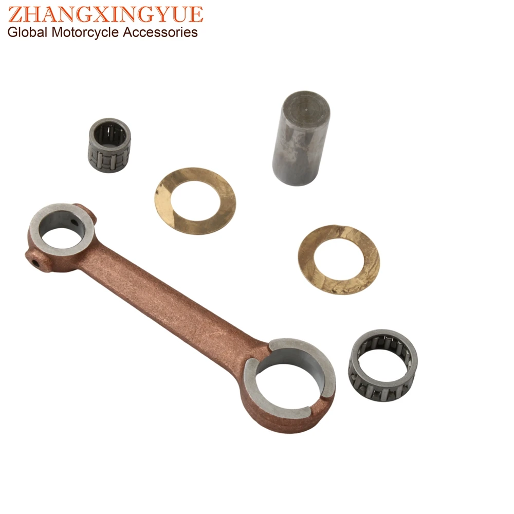 Connecting Rod Kit For Piaggio Vespa Moped Ciao Bravo Grillo Si 50cc Pin 10mm 12mm 2-Stroke Engine Parts