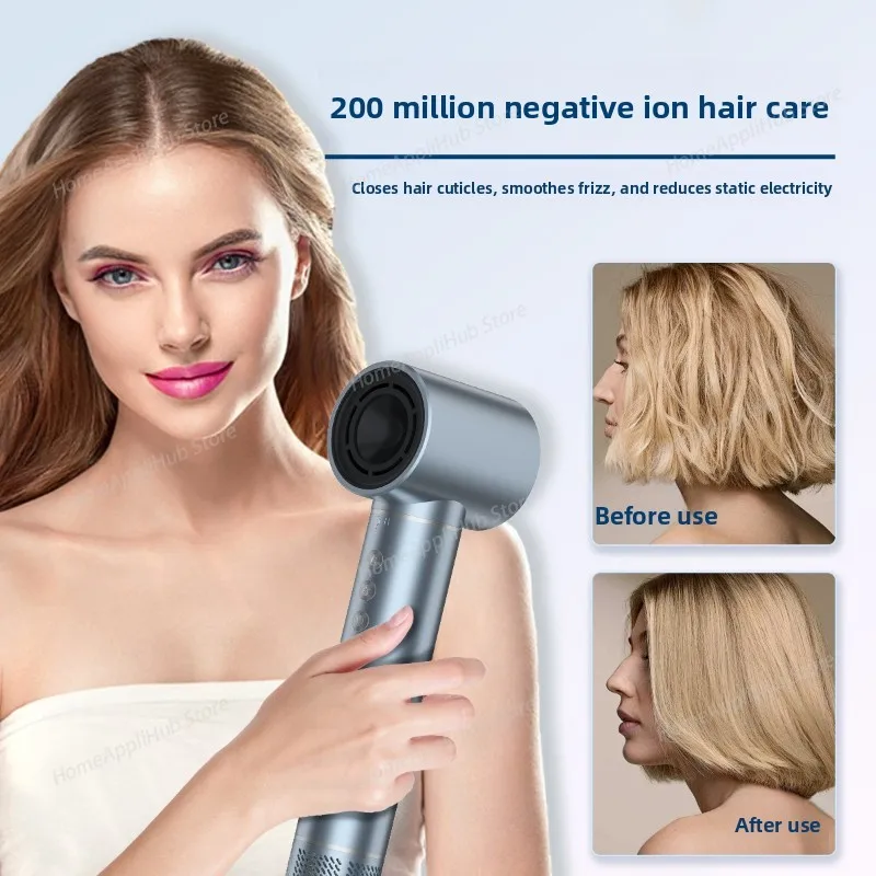 Hot Air Brush Set 5in1 Rotating Electric Hair Straightener Curler Comb High Speed Hair Dryer Women Multifunctional Styling Tools