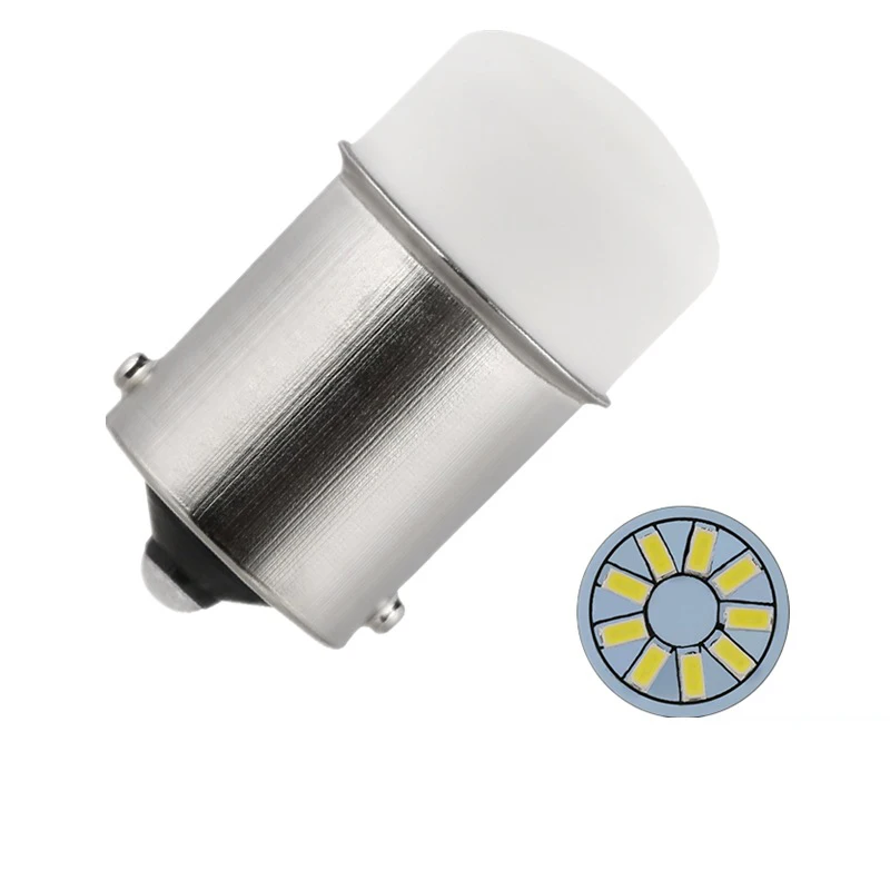 1X P21W 5W LED Bulb 1156 1157 BA15S BAU15S BAY15D Led Car Signal Lamp R5W R10W DRL Daytime Running Light 12V Auto White Red