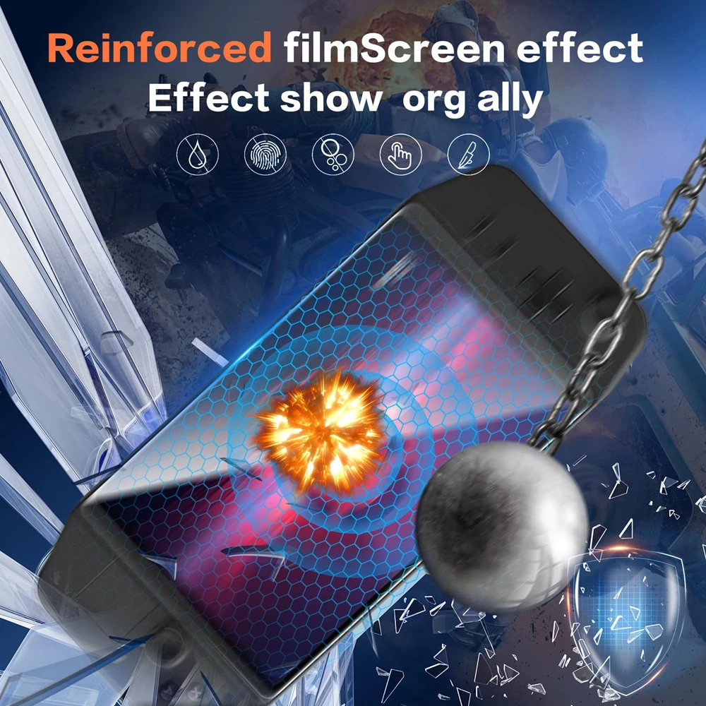 طبقة واقية من الزجاج المقسى لـ Lenovo Legion Go ، واقي الشاشة ، الحافة المنحنية ، مضاد للخدش ، وحدة التحكم المحمولة ، ملحقات الألعاب