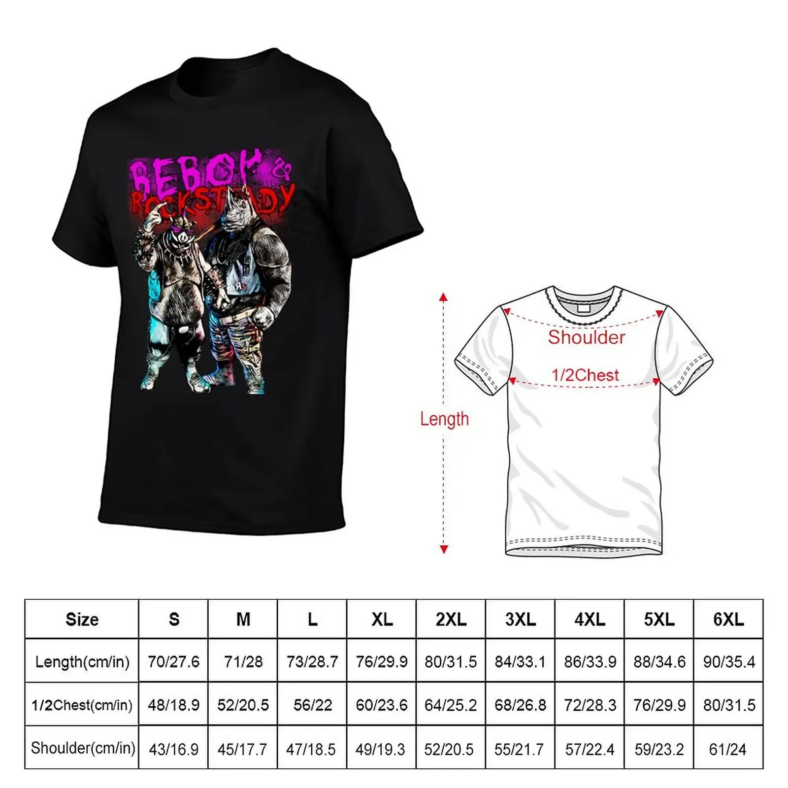 Bebop and Rocksteady T-Shirt cute clothes shirts graphic anime shirts graphic tee mens graphic t-shirts anime