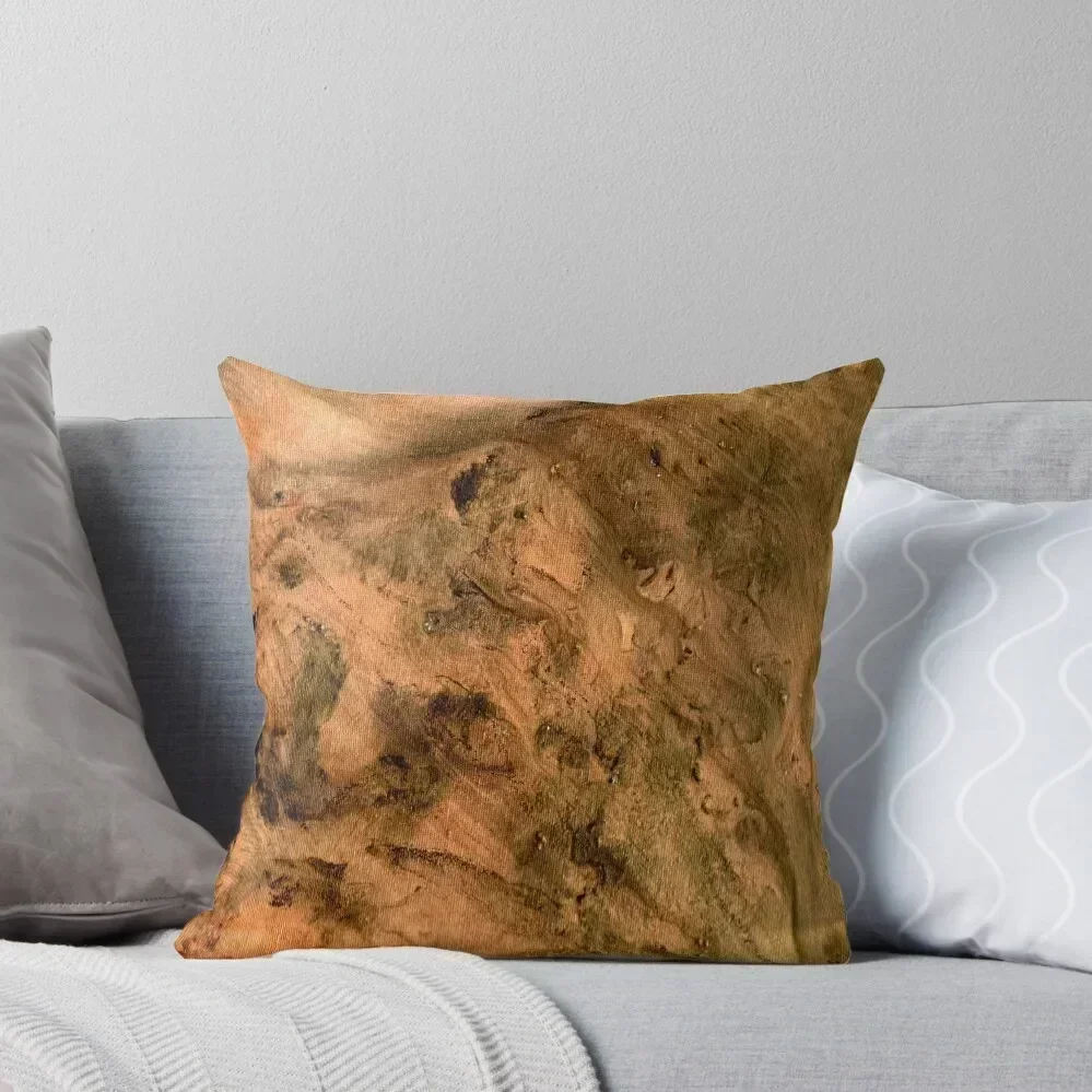 

Copper Swirl Original Abstract Art Throw Pillow Decorative Cushion luxury decor Plaid Sofa pillows decor home pillow