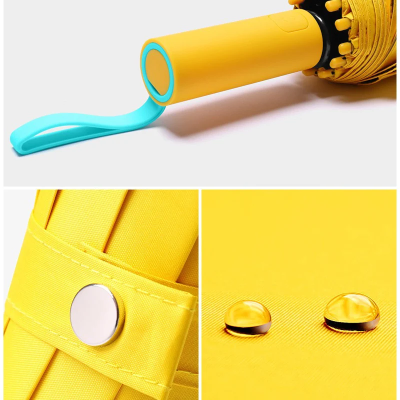 التلقائي بالكامل يندبروف قوية التلقائي مظلة قابلة للطي 72 العظام الشمس والمطر حماية المظلات للرجال النساء هدية مجموعة #3