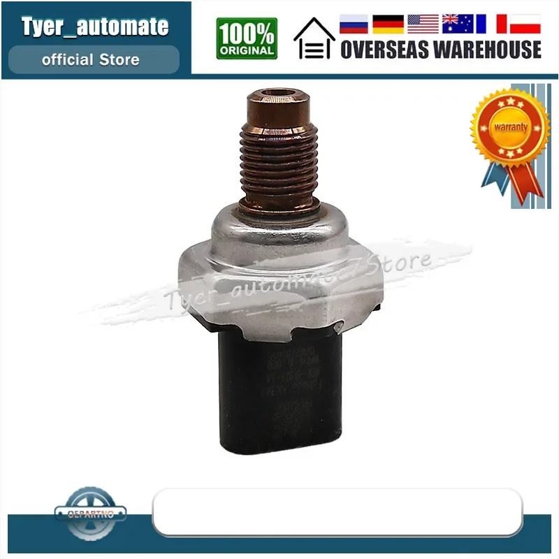 Fuel Rail Pressure Sensor JR3Z9F972A JR3E-9F972-AA 10PP11-10 For Ford F-150 Mustang Transit Connect 2018-2021