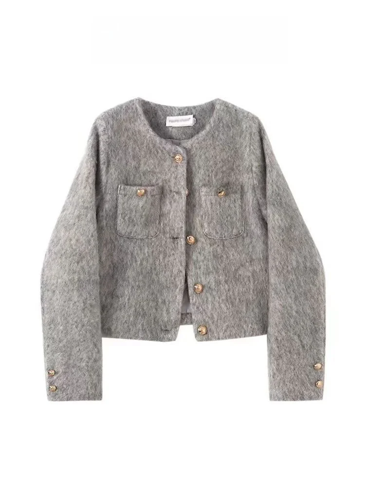 Ay Woolen Quilted J… - image
