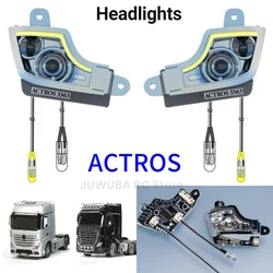 RC 5V Headlight Lighting System Lamp LED Headlamp For Tamiya 1/14 ACTROS GIGASPACE RC Tractor Truck MFC-03 M24 Parts Accessories